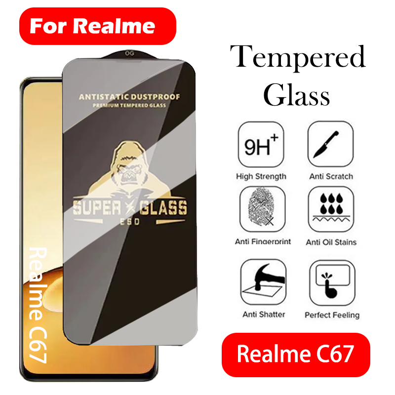 Realme C67 - Закаленное стекло KingKong Gorilla для Realme