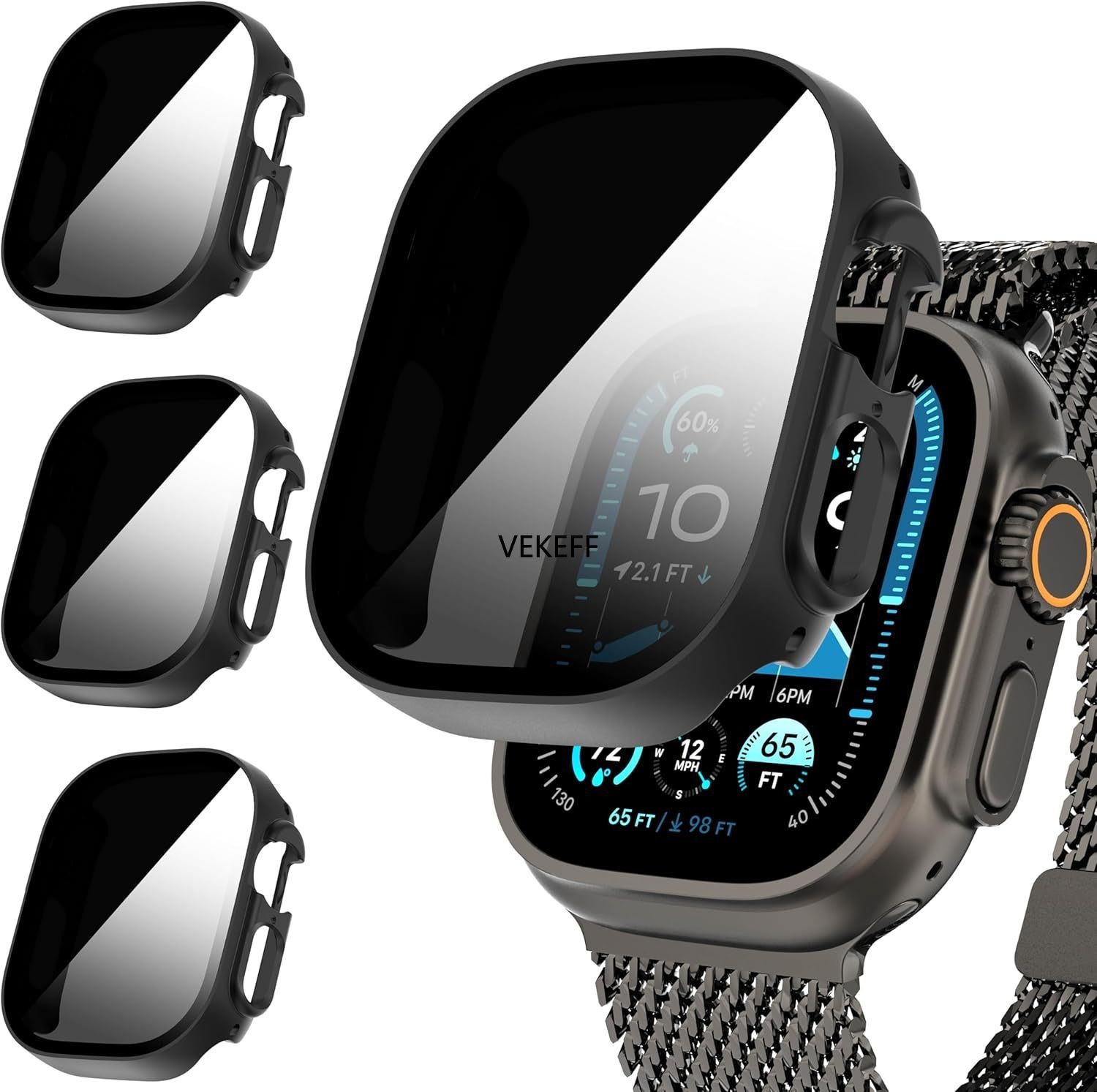 Privacy Screen Protector - 3 упаковки для Apple Watch Ultra