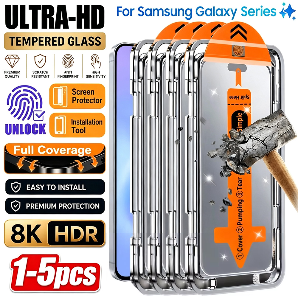 Screen Alignment Tool - NNBILI 1-5 шт. HD защитные стекла