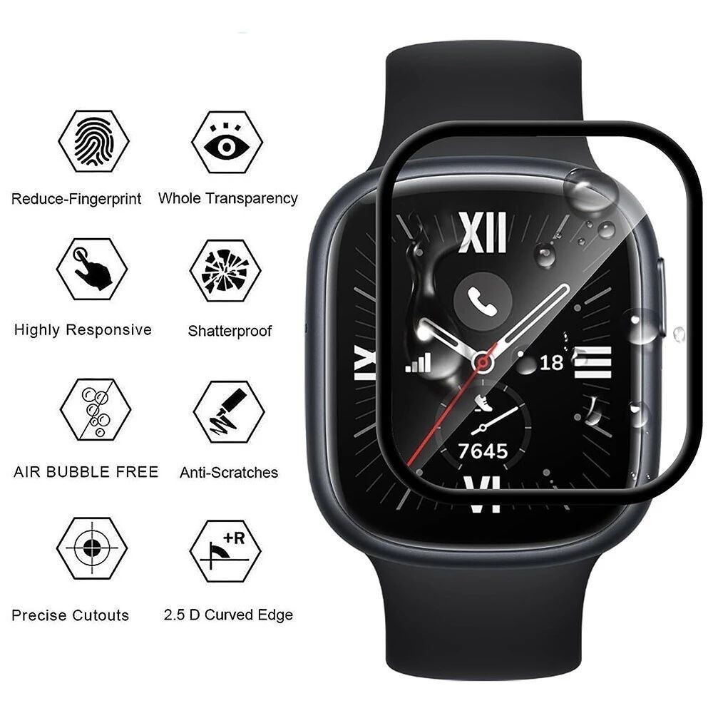1-5 шт. мягкой пленки из ТПУ д – обзор и цена Smartwatch Screen Film